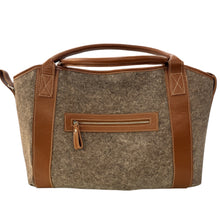 Load image into Gallery viewer, Modus Rio Michelle Tote Wool Felt and Leather
