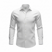 Load image into Gallery viewer, Eterna Soft Cotton/Linen Shirt - White
