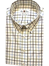 Load image into Gallery viewer, Alan Paine Classic BD Shirt Cotton Poplin Check
