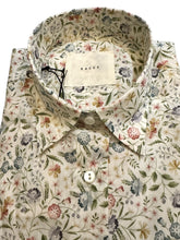 Load image into Gallery viewer, Xacus Women's Shirt - Soft Pink/Blue Floral

