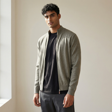 Load image into Gallery viewer, Alan Paine Rocombe LS Full Zip Sweater Landscape

