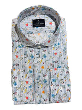 Load image into Gallery viewer, Emanuel Berg Cotton Seersucker Floral Print
