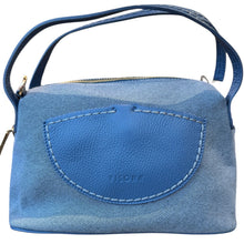 Load image into Gallery viewer, Plinio Visona Hampton Canvas and Leather Bag
