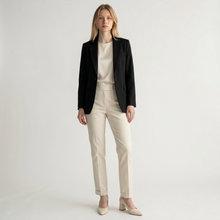 Load image into Gallery viewer, E&amp;F Double Side Slit Ankle Pant Stone
