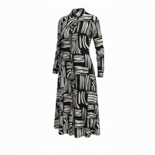 Load image into Gallery viewer, E&amp;F A-Line Shirt Dress Nautical
