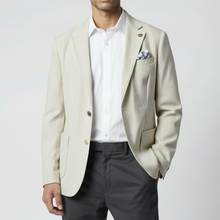 Load image into Gallery viewer, Bob Seersucker Sport Coat Green Stripe
