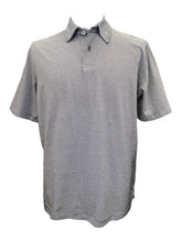 Load image into Gallery viewer, Hartford SS Knit Polo Stripe Navy and White
