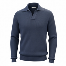 Load image into Gallery viewer, Gran Sasso Cotton/Linen Blend Polo Sweater
