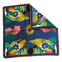 Load image into Gallery viewer, Franco Ferrari New Cialda Square Silk Scarf
