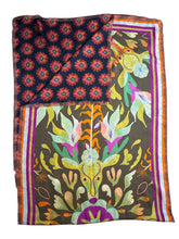 Load image into Gallery viewer, Franco Ferrari Long Fancy Silk Scarf
