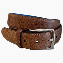 Load image into Gallery viewer, Paolo Vitale Calf Leather Belt Matte Tan
