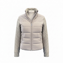 Load image into Gallery viewer, Gran Sasso Women HybridJacket - Oatmeal
