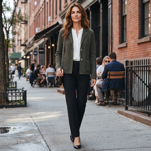Load image into Gallery viewer, Gran Sasso Women Ribbed Cardigan Loden Green
