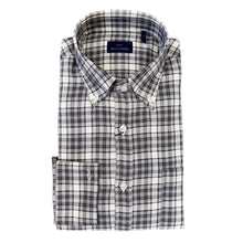 Load image into Gallery viewer, Paul &amp; Shark Sport Shirt Brown and Grey Plaid
