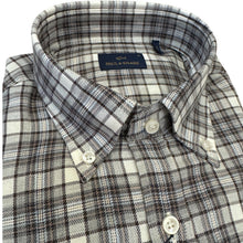 Load image into Gallery viewer, Paul &amp; Shark Sport Shirt Brown and Grey Plaid
