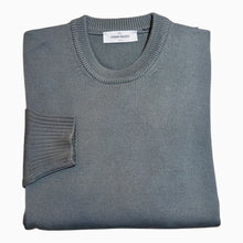 Load image into Gallery viewer, Gran Sasso Classic Merino Crew Neck Sweater Dusty Sage

