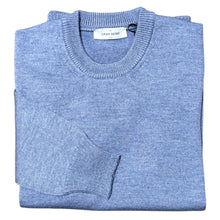 Load image into Gallery viewer, Gran Sasso Classic Wool Crew Neck Sweater Light Blue

