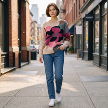 Load image into Gallery viewer, Aldo Martins Bold Floral Crewneck Sweater
