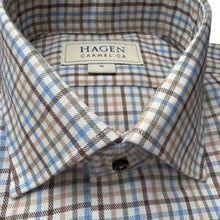 Load image into Gallery viewer, Hagen Sport Shirt Sand Multi Tattersall
