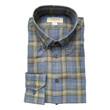Load image into Gallery viewer, Hagen Sport Shirt Ocean Plaid
