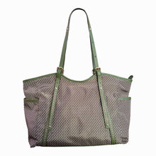Load image into Gallery viewer, Plinio Visona Coated Nylon Tote Bag
