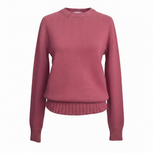 Load image into Gallery viewer, Scaglione Cashmere Creweck Sweater Rose
