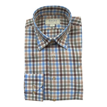 Load image into Gallery viewer, Hagen Sport Shirt Blue Check
