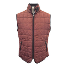 Load image into Gallery viewer, Waterville Theo Nylon Quilt Vest Brick
