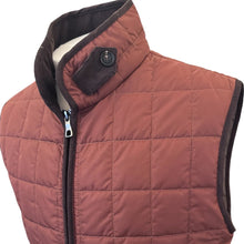 Load image into Gallery viewer, Waterville Theo Nylon Quilt Vest Brick
