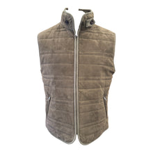 Load image into Gallery viewer, Waterville Theo Suede Vest - Olive
