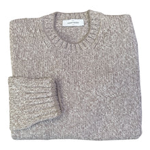 Load image into Gallery viewer, Gran Sasso Wool Crewneck Sweater w/ Tipping
