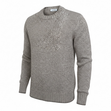 Load image into Gallery viewer, Gran Sasso Wool Crewneck Sweater w/ Tipping
