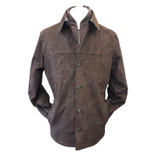 Load image into Gallery viewer, Manto Buffalo Suede Overshirt w/Removable Bib
