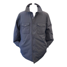 Load image into Gallery viewer, Manto Padded Nylon Overshirt Navy
