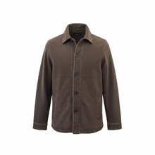 Load image into Gallery viewer, Manto Full Cashmere Garment Dyed Overshirt - Taupe
