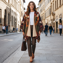 Load image into Gallery viewer, Franco Ferrari Pancake Poncho
