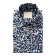 Load image into Gallery viewer, Xacus Women's Shirt - Navy White Floral
