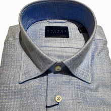 Load image into Gallery viewer, Calder Luxe Italian Jacquard Tonal Glen Plaid Blue
