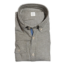 Load image into Gallery viewer, GMF 965 Cotton Flannel in Olive Small Check
