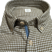 Load image into Gallery viewer, GMF 965 Cotton Flannel in Olive Small Check
