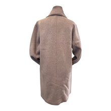 Load image into Gallery viewer, Rosso35 Boiled Wool Coat w/Knit Collar Natural
