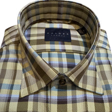 Load image into Gallery viewer, Calder Luxe 2Ply Twill Exploded Plaid Olive
