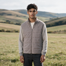 Load image into Gallery viewer, Paul &amp; Shark Hybrid Wool Zip Jacket Taupe
