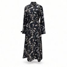 Load image into Gallery viewer, Bruno Manetti Long Sleeve Silk and Viscose Dress
