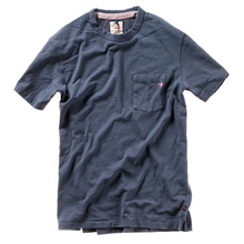 Load image into Gallery viewer, Relwen Jersey Pocket Tee Navy Fade
