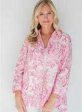 Load image into Gallery viewer, iLinen Button Down Shirt Ornament Pink
