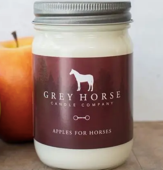 Grey Horse Candle Co. Apples for Horses
