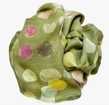 Load image into Gallery viewer, MRow Wool and Silk Stole Polka Dot

