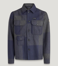 Load image into Gallery viewer, Belstaff Forge Overshirt Navy/Charcoal
