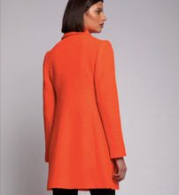 Load image into Gallery viewer, Vilagallo Coat Lucia Orange Neon Wool Blend
